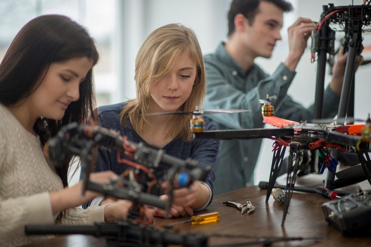 Million Girls Moonshot Drones